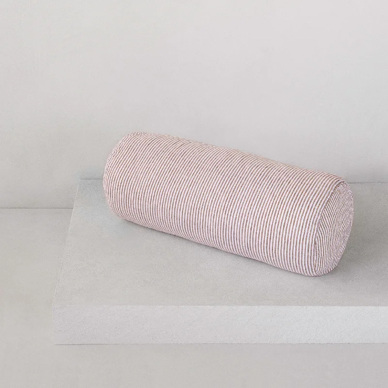 Cotton Pillows for Natural ComfortBasix Linen Bolster Pillow - Ayrton/Russo
