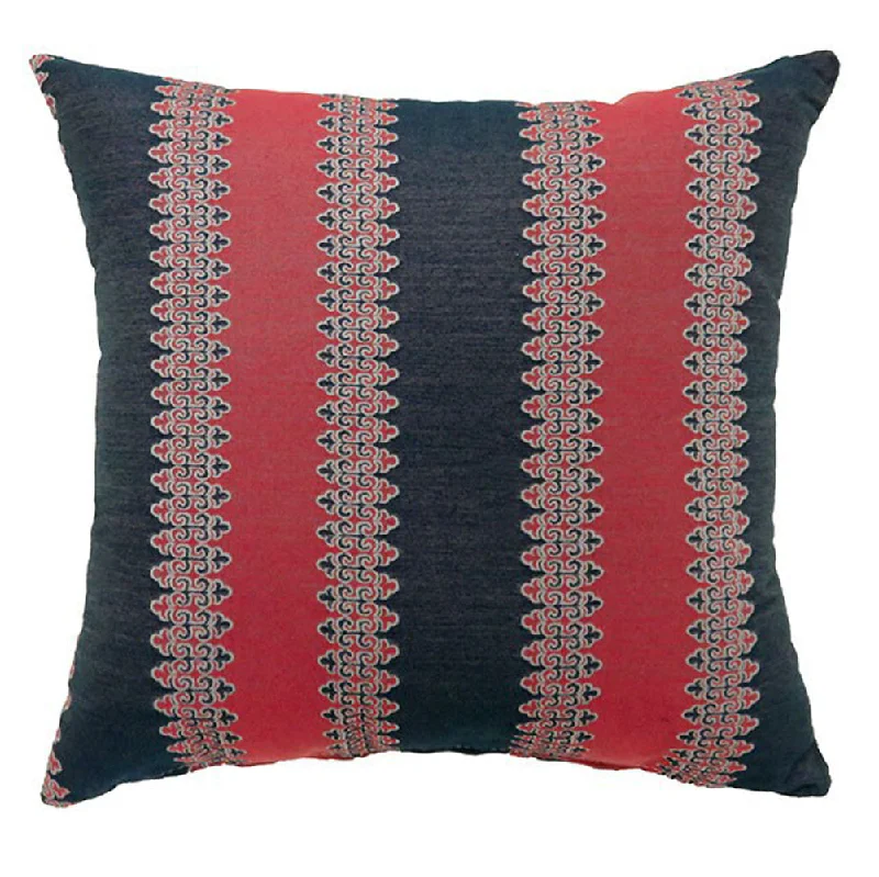 Feather Pillows for a Luxurious SleepBenzara LARA Contemporary Small Pillow with Fabric, Red & Blue Finish, Set of 2 Feather Pillows for a Luxurious SleepBenzara LARA Contemporary Small Pillow with Fabric, Red & Blue Finish, Set of 2