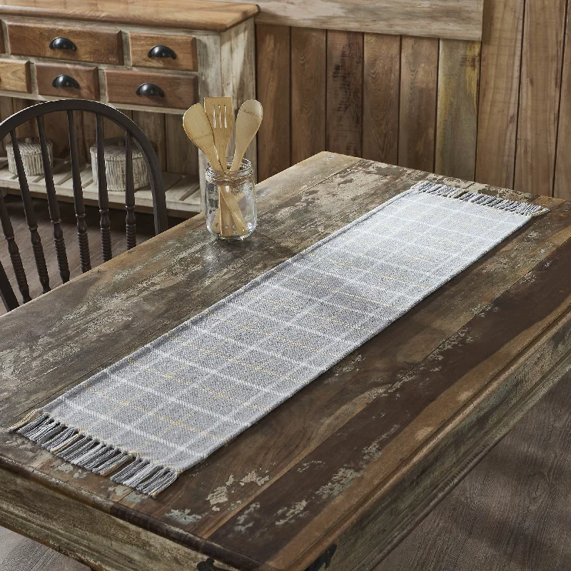 Twin - size bed skirts for a single bedHarvest Blessings Woven Plaid Runner 12x48
