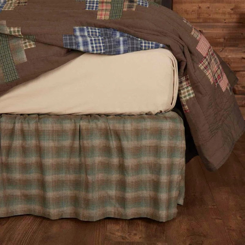 Bed skirts with a soft fleece lining for added comfortSeneca Bed Skirt