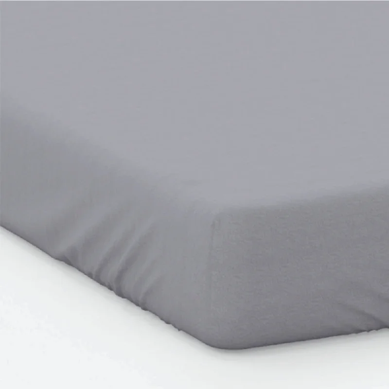 Jersey - Knit Sheets for a Comfortable and Casual Bed200 Thread Count Cotton Percale Fitted Bed Sheet Grey Jersey - Knit Sheets for a Comfortable and Casual Bed200 Thread Count Cotton Percale Fitted Bed Sheet Grey