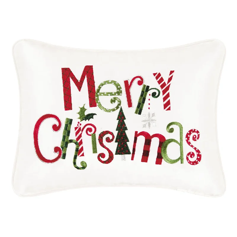 Kids Pillows with Fun DesignsMerry Christmas Pillow