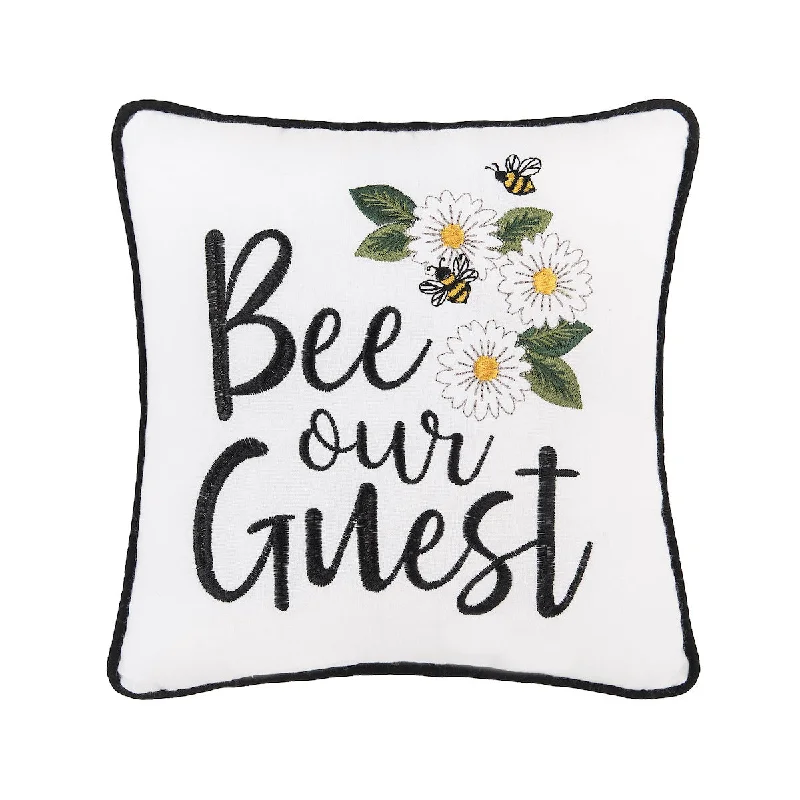 Back Support Pillows for Office ChairsBee Our Guest Mini Pillow