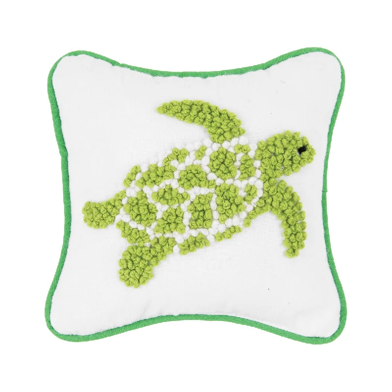 Hypoallergenic Pillows for Allergy SufferersGreen Turtle Mini Pillow