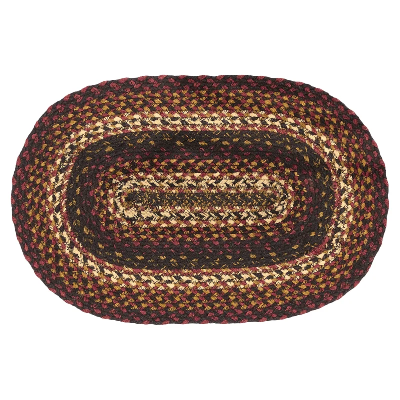 Bed skirts with a shabby - chic styleBeckham Jute Oval Placemat 12x18