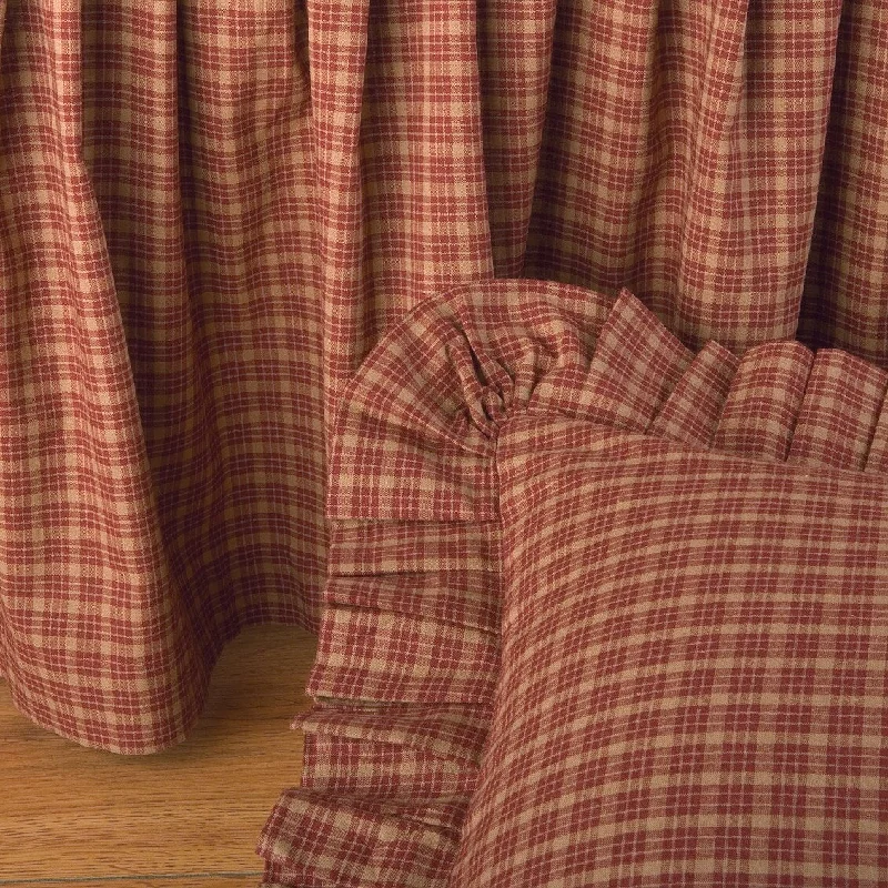 Bed skirts with a geometric print for a modern aestheticDonna Sharp Campfire Plaid Bed Skirt Bed skirts with a geometric print for a modern aestheticDonna Sharp Campfire Plaid Bed Skirt
