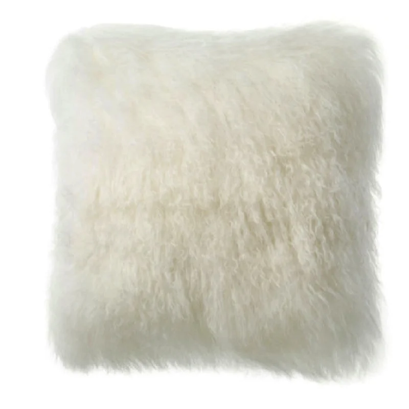 Firm Pillows for Side SleepersTibetan Sheep Long Wool Pillow