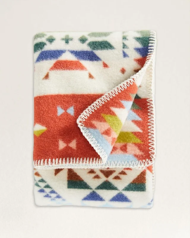 Outdoor hammock - friendly lightweight blankets​Wild Blooms Crib Blanket