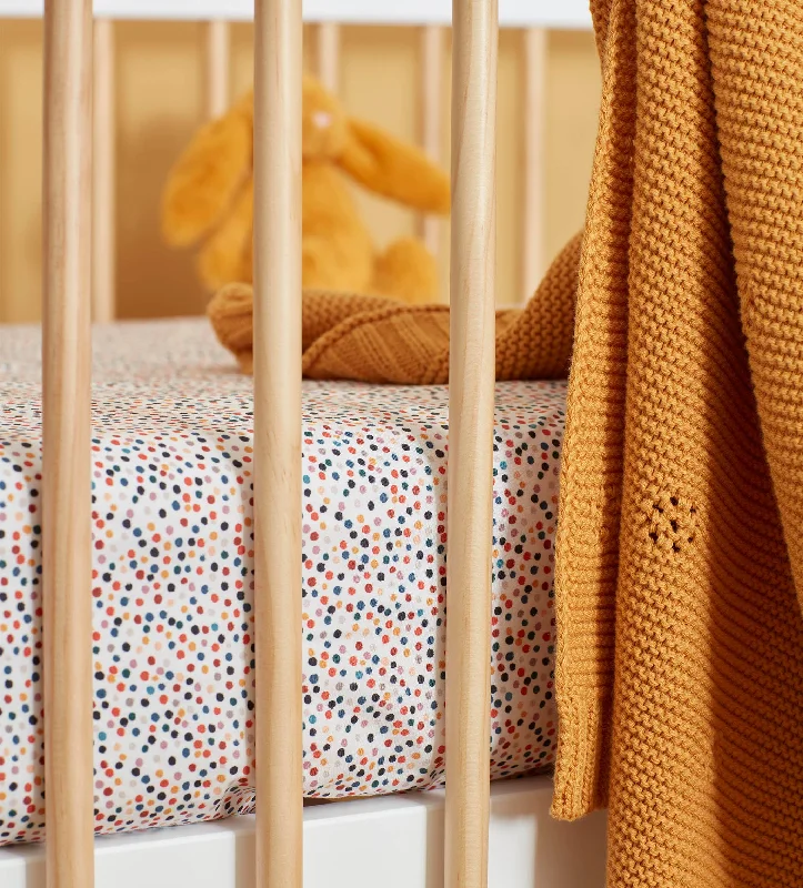 Moisture - Wicking Cotton Sheets for a Dry and Comfortable SleepFrankie 100% Organic Cotton Small Cot Fitted Sheet Moisture - Wicking Cotton Sheets for a Dry and Comfortable SleepFrankie 100% Organic Cotton Small Cot Fitted Sheet