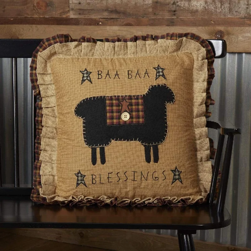Lumbar Support Pillows for Car SeatsHeritage Farms Primitive Baa Baa Blessings Pillow Lumbar Support Pillows for Car SeatsHeritage Farms Primitive Baa Baa Blessings Pillow