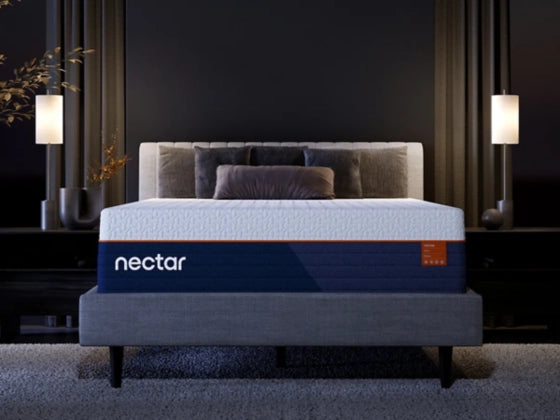 Natural latex and organic cotton blend mattressesNectar Ultra Hybrid Twin Mattress