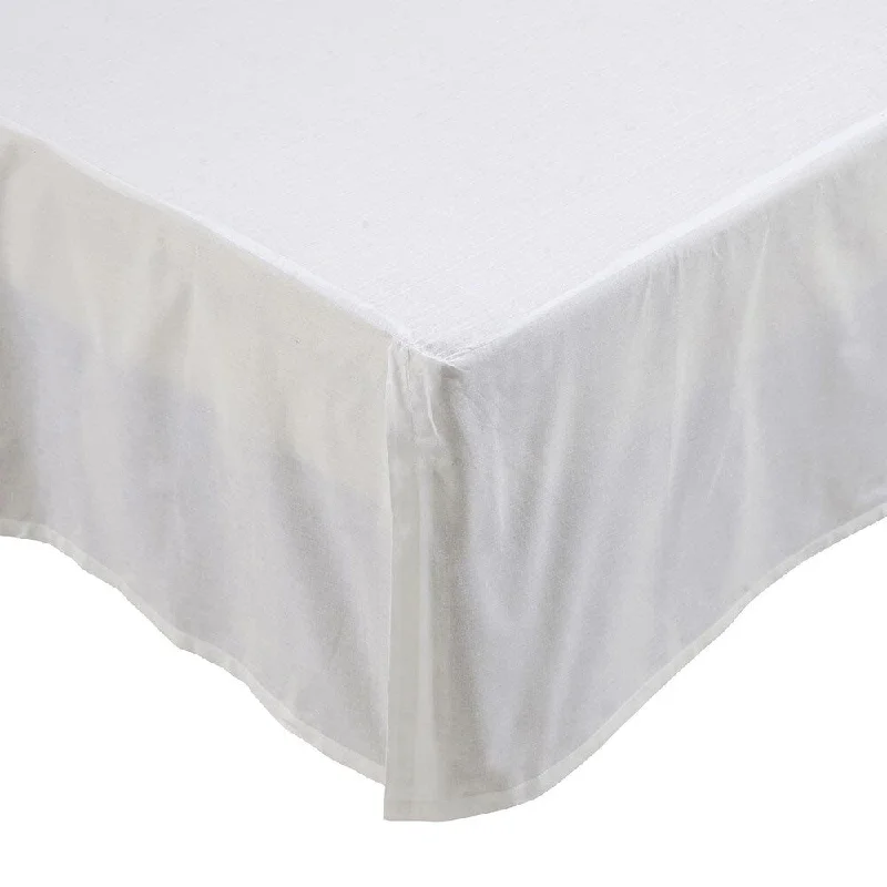 Bed skirts with a scalloped hem for a charming detailRochelle Bed Skirt