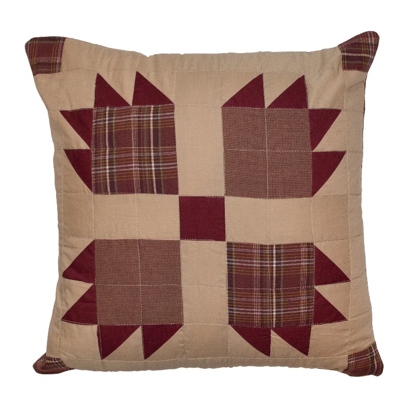 Kids Pillows with Fun DesignsBurgundy Bear's Paw Pillow