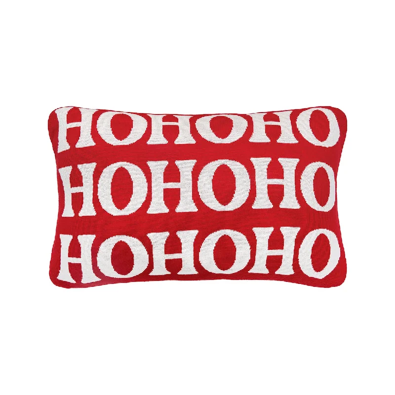 Velvet Pillows for a Touch of EleganceHo Ho Ho Reversible Pillow