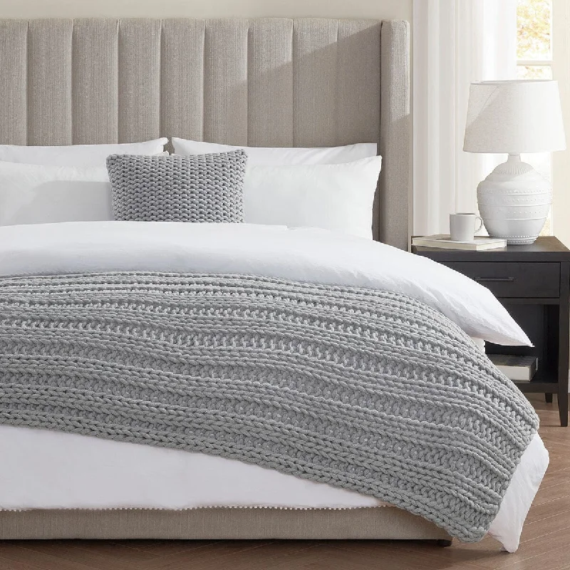 Solar - powered rechargeable heated blanketsMohair blankets with a unique sheen and softnessMontreal Throw 59" x 79" - Light Gray Solar - powered rechargeable heated blanketsMohair blankets with a unique sheen and softnessMontreal Throw 59" x 79" - Light Gray