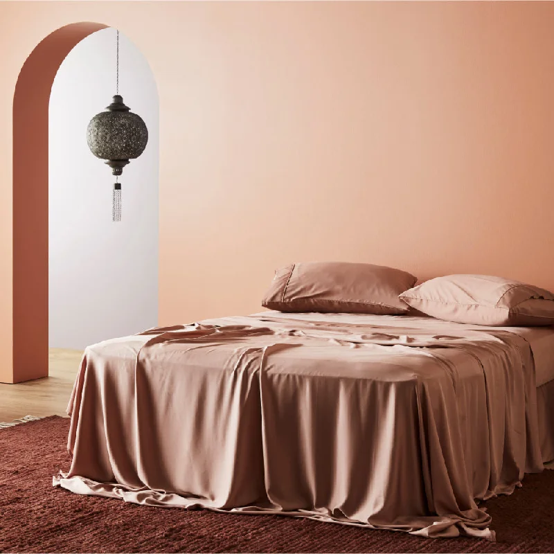 Rayon - Cotton Sheets for a Breathable and Soft BlendCleanBamboo® Signature Sateen Sheet Set