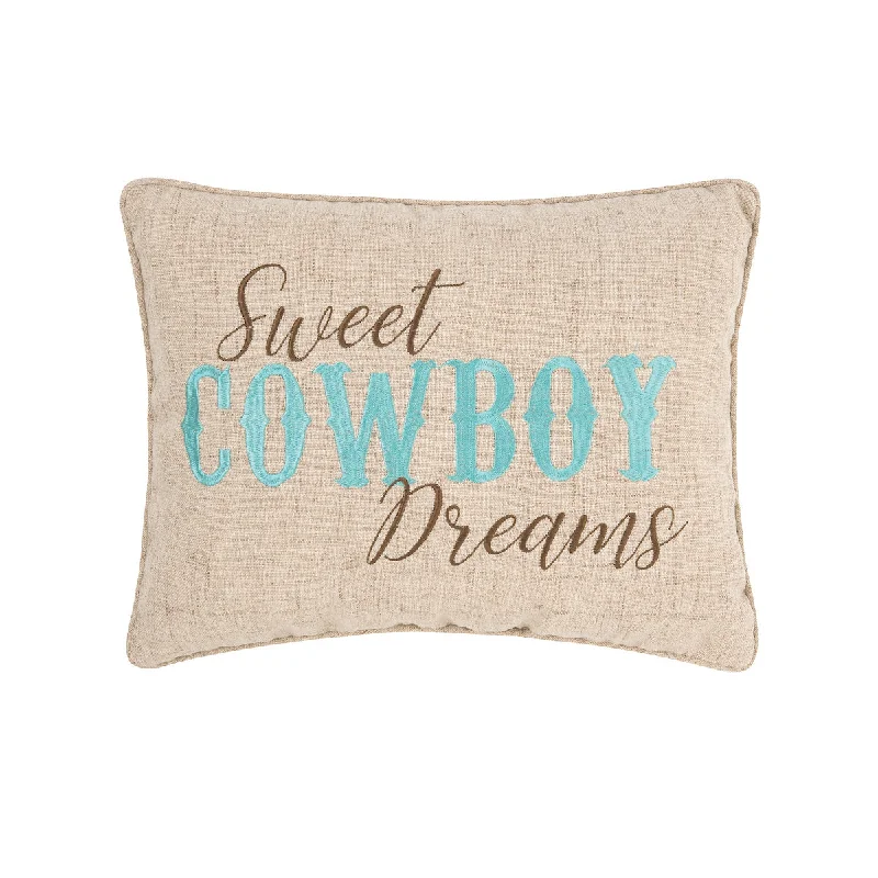 Travel Pillows for Long JourneysSweet Cowboy Dreams Pillow