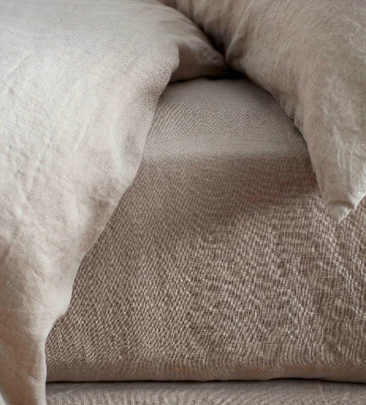 Linen - Cotton Blend Sheets for a Natural and Versatile OptionNatural 100% Linen Fitted Sheet Linen - Cotton Blend Sheets for a Natural and Versatile OptionNatural 100% Linen Fitted Sheet