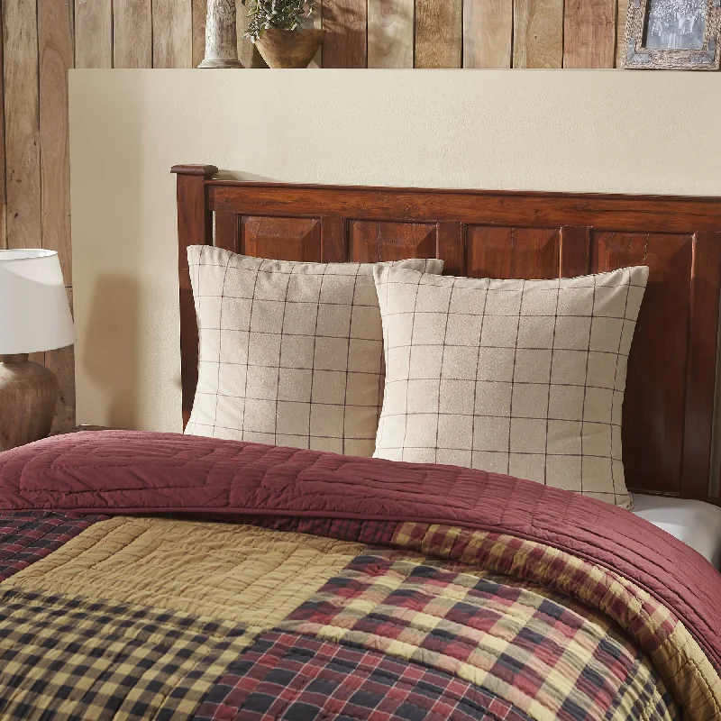 Square Pillows for Modern Home DecorConnell Fabric Euro Sham 26"x26" VHC Brands