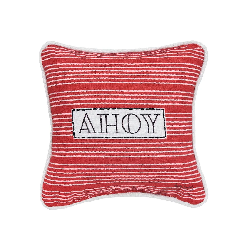 Down Alternative Pillows for Ethical ChoicesAhoy stripe Mini Pillow