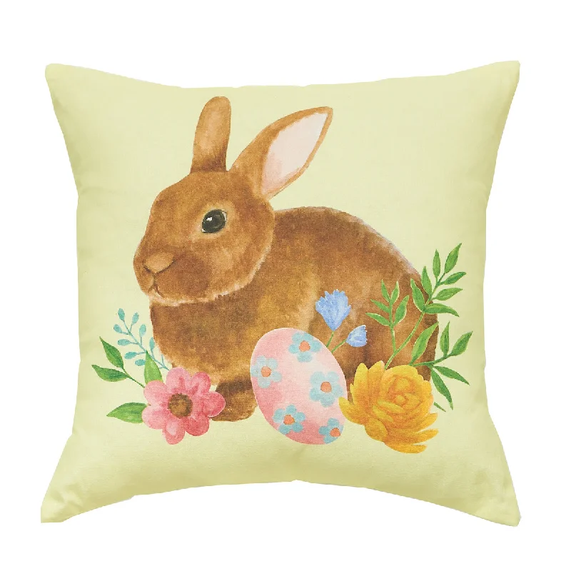 Cooling Pillows for Hot SleepersYellow Floral Bunny Pillow