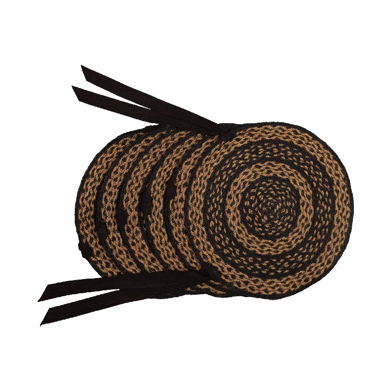 Bed skirts with a Christmas - themed patternBlack & Tan Jute Chair Pad 15 inch Diameter Set of 6 Bed skirts with a Christmas - themed patternBlack & Tan Jute Chair Pad 15 inch Diameter Set of 6