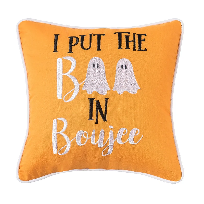 Down Alternative Pillows for Ethical ChoicesBoo In Boujee Mini Pillow