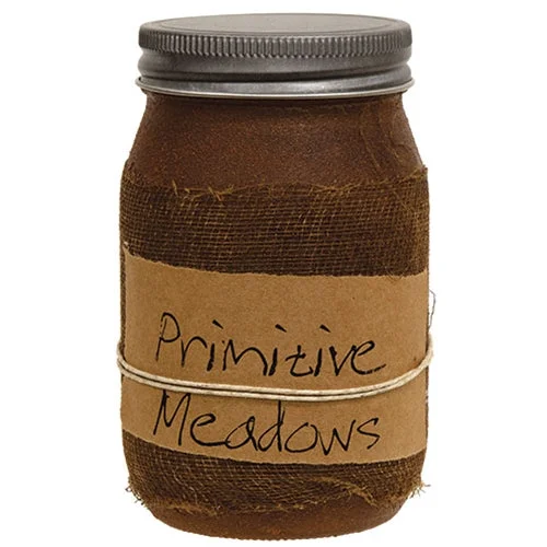 Bed skirts with a football - team - colored patternPrimitive Meadows Jar Candle 16oz