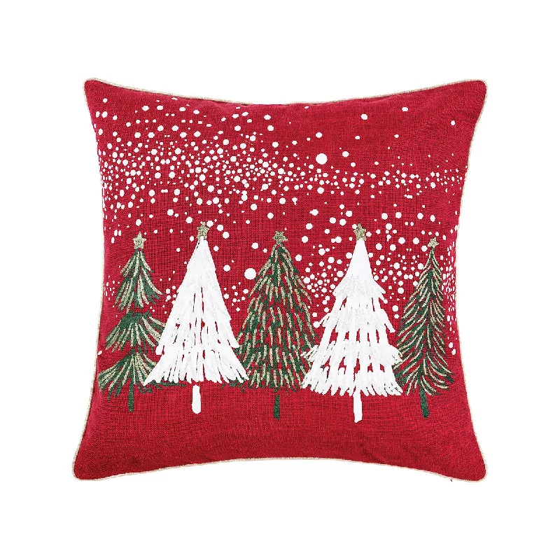 Adjustable Pillows for Customized ComfortSnowy Trees Pillow