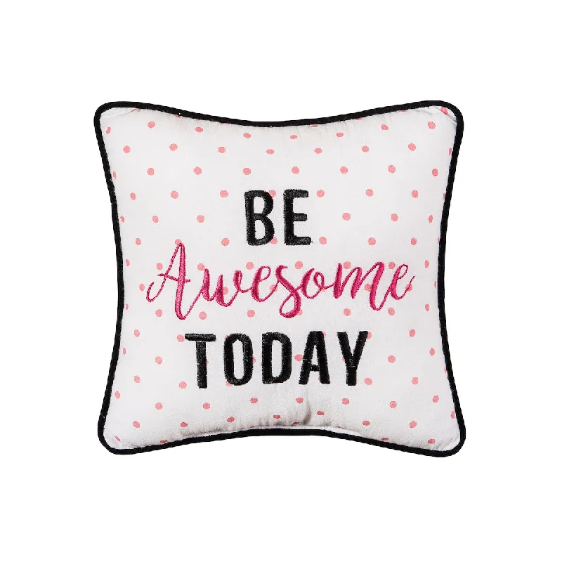 Decorative Pillows for Living Room MakeoverBe Awesome Today Mini Pillow