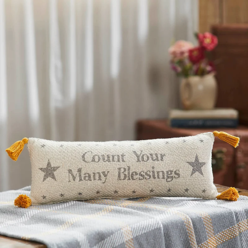 King - size bed skirts in solid colorsHarvest Blessings Count Your Many Blessings Woven Pillow 5x15 King - size bed skirts in solid colorsHarvest Blessings Count Your Many Blessings Woven Pillow 5x15