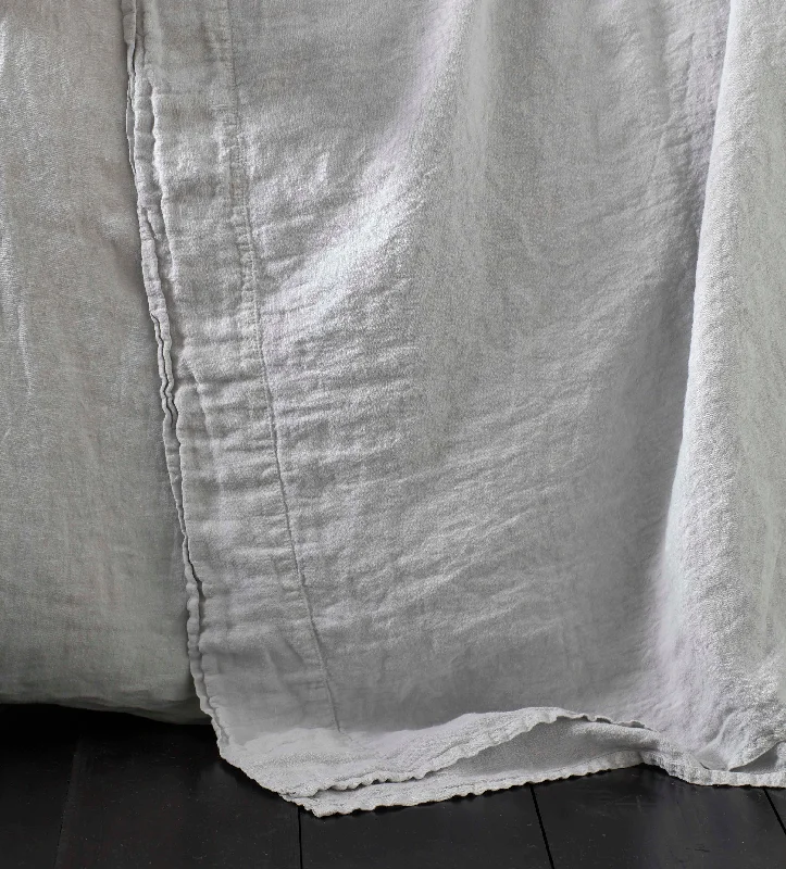 Jersey - Knit Sheets for a Comfortable and Casual BedPebble Grey 100% Linen Flat Sheet Jersey - Knit Sheets for a Comfortable and Casual BedPebble Grey 100% Linen Flat Sheet
