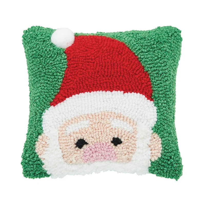 Cooling Pillows for Hot SleepersPeek-A-Boo Santa Hooked Mini Pillow
