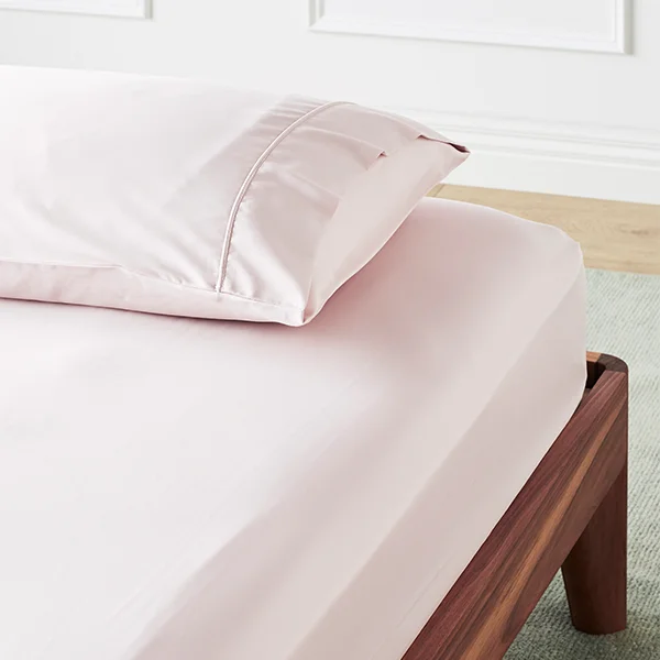 Twin - Size Sheet Sets with a Pillow ProtectorCleanBamboo® Sateen Fitted Sheet