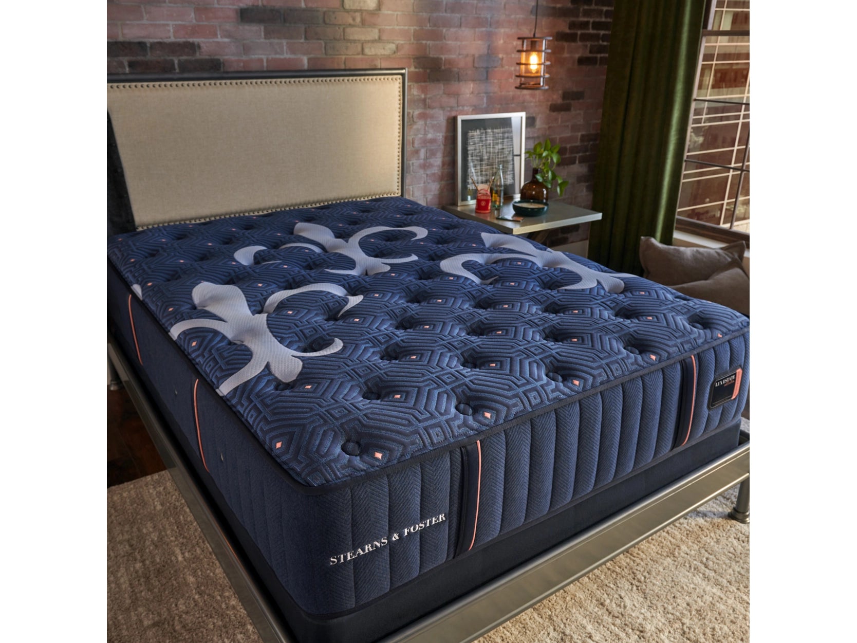 Gel - infused memory foam mattresses for cooler sleepStearns & Foster Lux Estate Medium Tight Top Twin XL Mattress Gel - infused memory foam mattresses for cooler sleepStearns & Foster Lux Estate Medium Tight Top Twin XL Mattress
