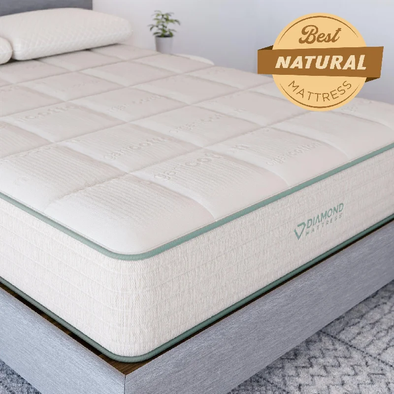 Innerspring mattresses with coil counts for supportSage Organic Latex Hybrid