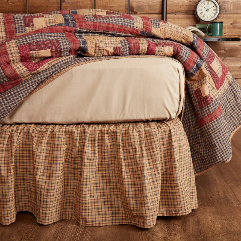 Bed skirts with a jacquard weave for a textured lookMillsboro Bed Skirt