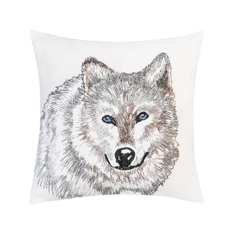 Firm Pillows for Side SleepersWolf Portrait Pillow