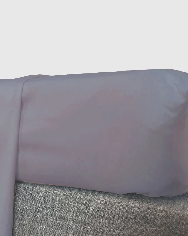Hypoallergenic Silk Sheets for Sensitive SleepersBedVoyage Luxury 100% Viscose from Bamboo Fitted Sheet - Platinum