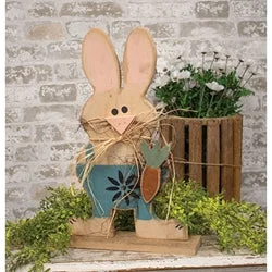Bed skirts with a lace trim for a romantic touchRustic Wood Standing Boy Bunny w/Carrot on Base Bed skirts with a lace trim for a romantic touchRustic Wood Standing Boy Bunny w/Carrot on Base
