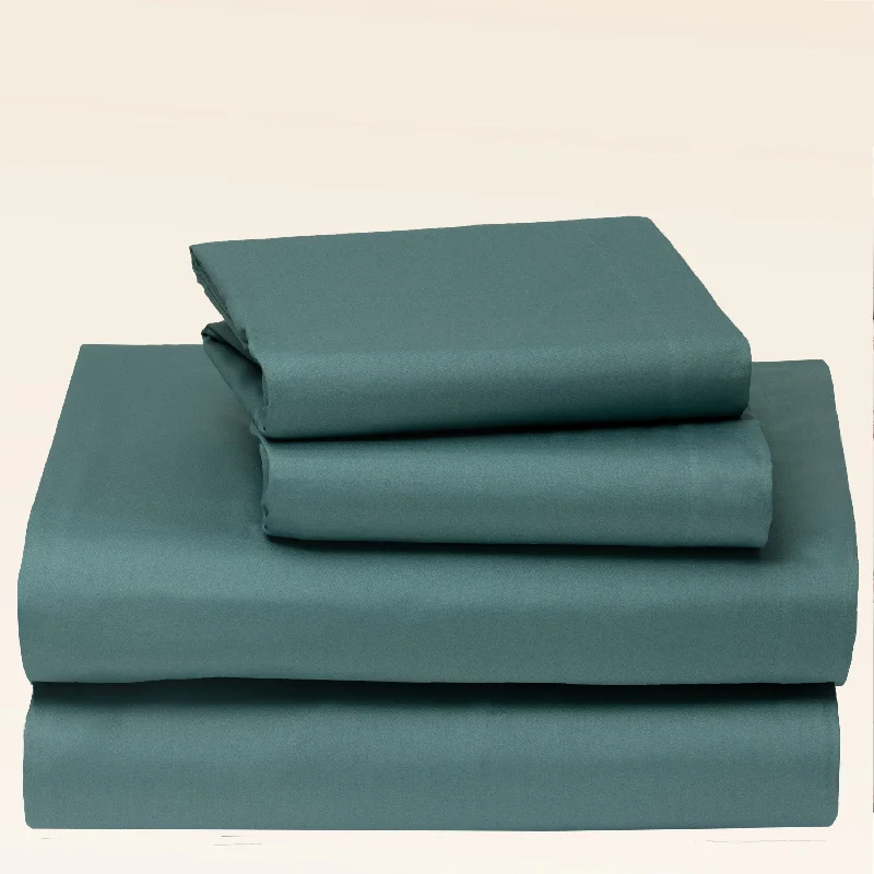 Twin - Size Sheet Sets with a Pillow ProtectorSheet Set - 100% Cotton Sateen - Everyday Soft Twin - Size Sheet Sets with a Pillow ProtectorSheet Set - 100% Cotton Sateen - Everyday Soft