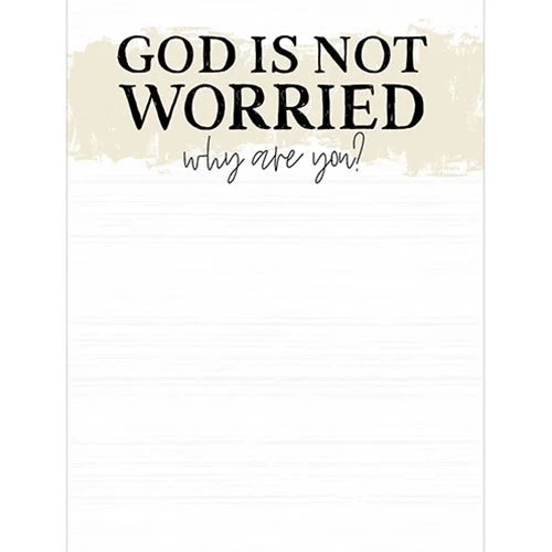 Velvet bed skirts for a luxurious and elegant appearanceGod Is Not Worried Why Are You Notepad