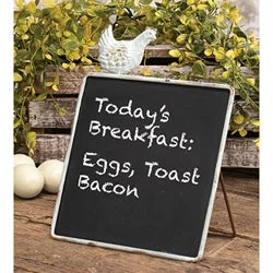 Velvet bed skirts for a luxurious and elegant appearanceFarmhouse Chicken Chalkboard Easel