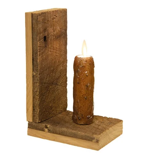 Bed skirts with a nautical themeSilicone Dipped Cinnamon Clove LED Taper on Barnwood Sconce