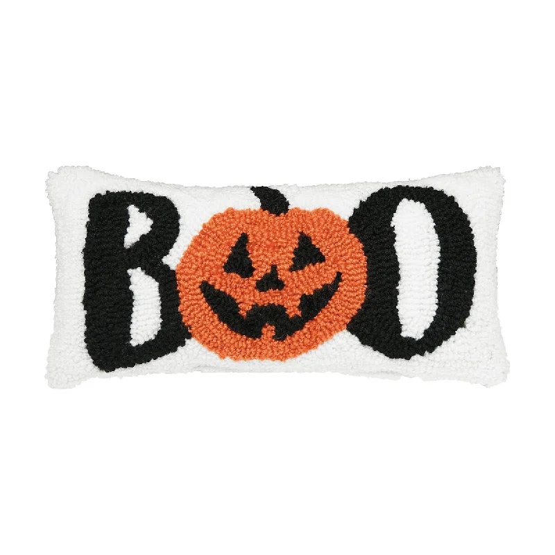 Feather Pillows for a Luxurious SleepBoo Pumpkin Hooked Mini Pillow