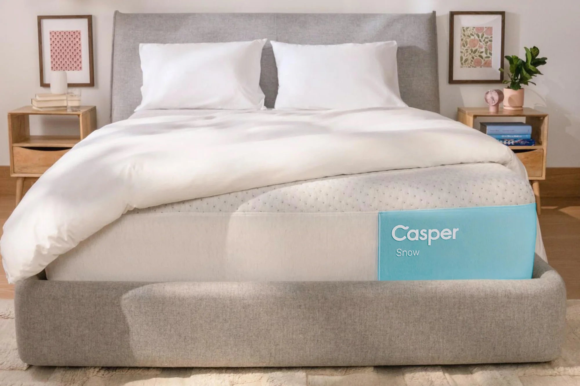 Bamboo - charcoal infused mattresses for odor absorptionCasper Snow Mattress