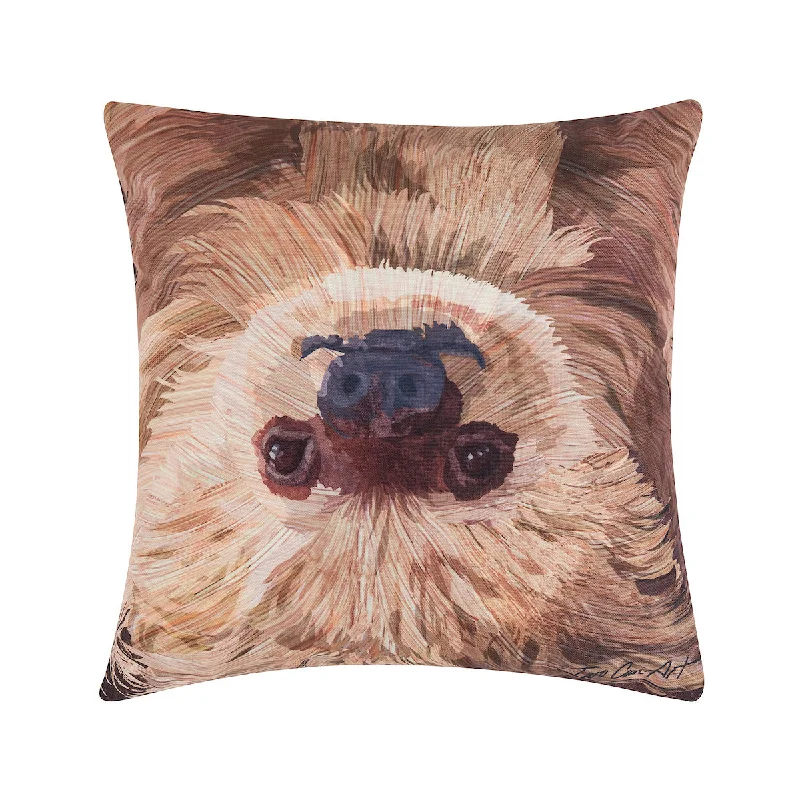 Round Pillows for Boho-Style InteriorsSloth To Do Pillow