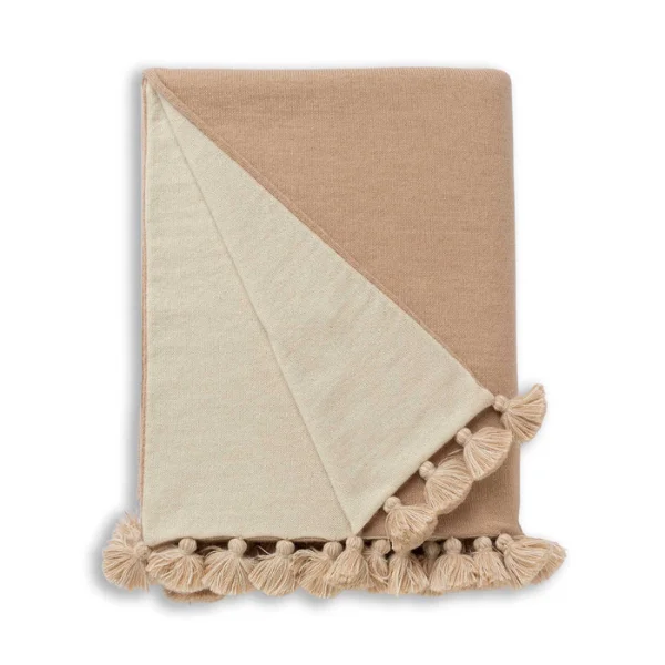 Light Taupe/Ivory - 60" x 80"