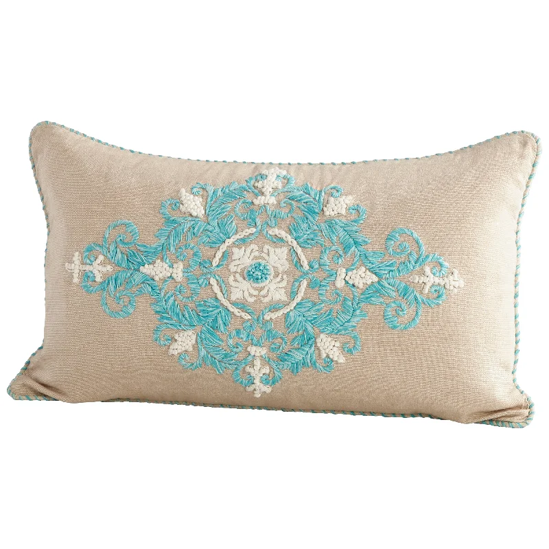 Cotton Pillows for Natural ComfortCyan Design 09311-1 Pillow Cover
