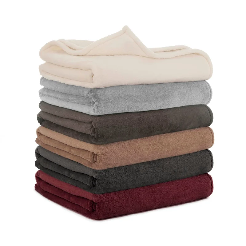 Quilted cotton floral print bed blankets​Sheared Faux Mink Blanket by Vellux